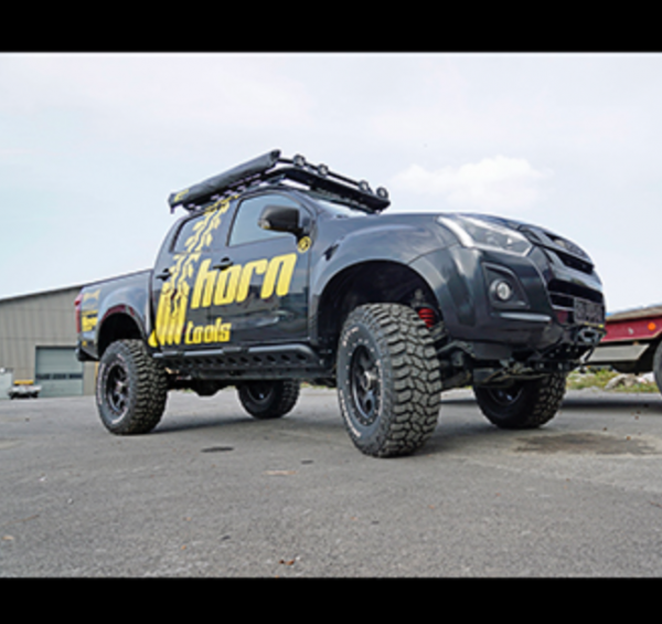 Isuzu DMax Rockslider LAPIS Aluminium ab Bj.12